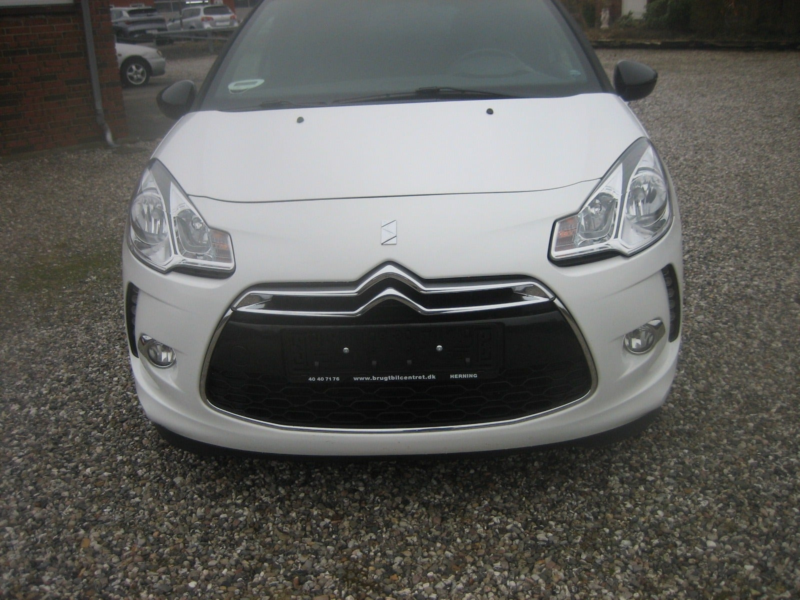 Hvid Citroën DS3 fra 2012