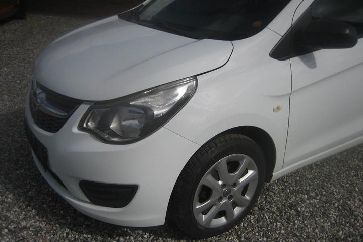 Hvid Opel Karl fra 2016