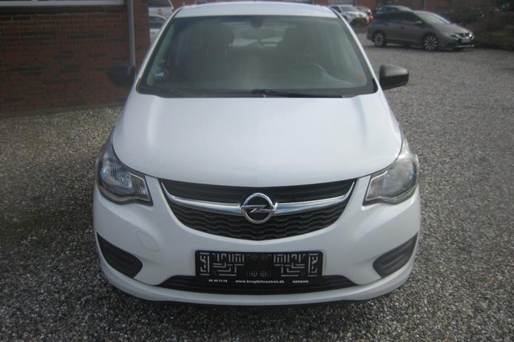 Hvid Opel Karl fra 2016