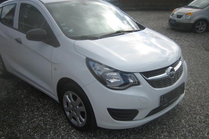 Hvid Opel Karl fra 2016
