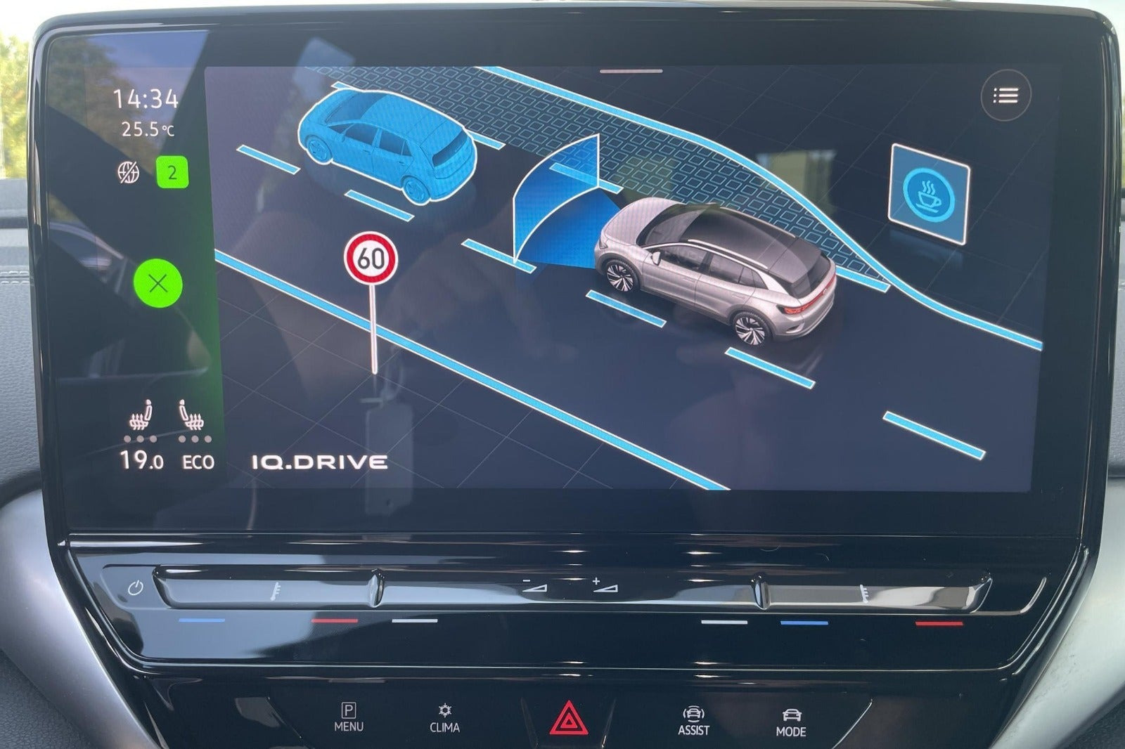 Grå VW ID.4 fra 2023