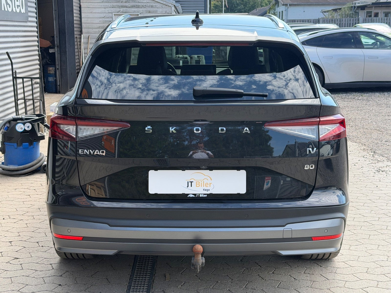 Sort Skoda Enyaq fra 2022