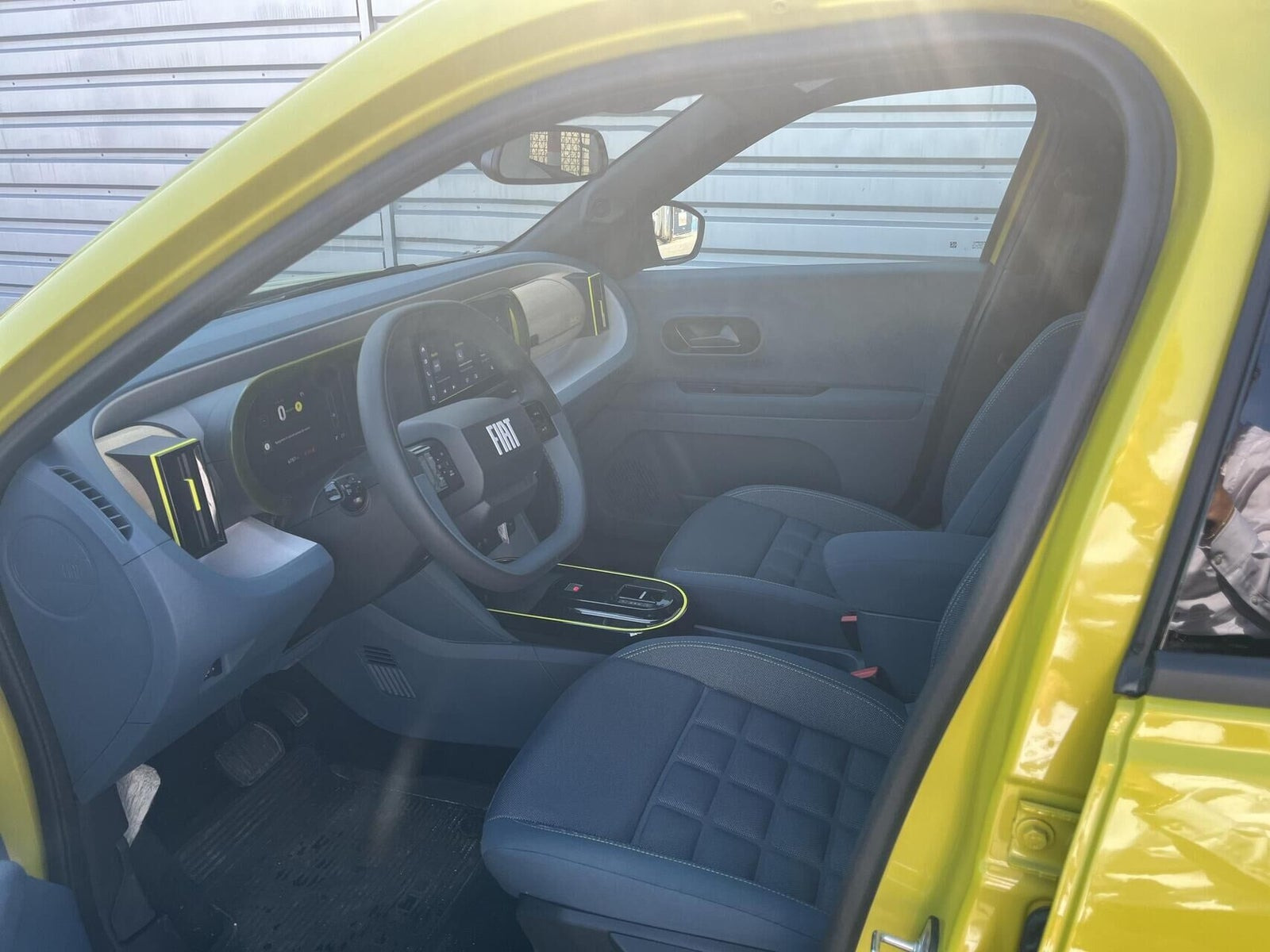 Gul Fiat Grande Panda fra 2025