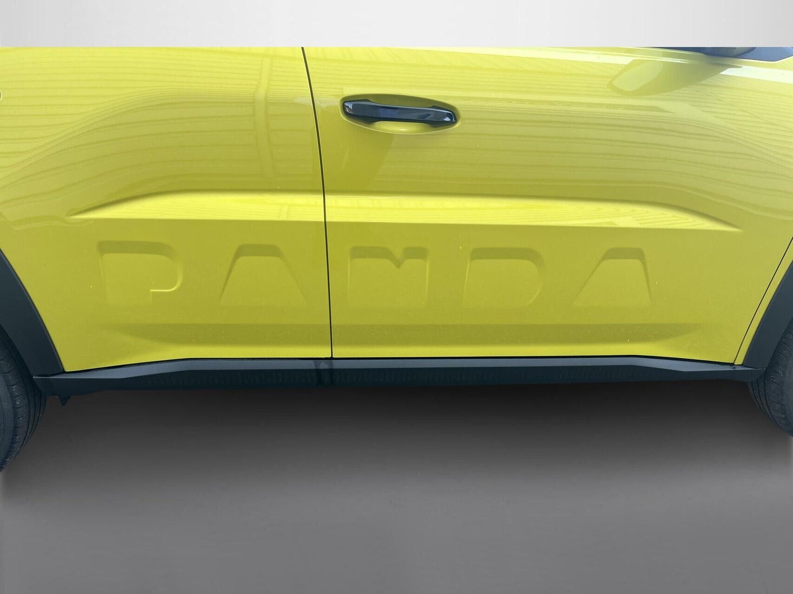Gul Fiat Grande Panda fra 2025
