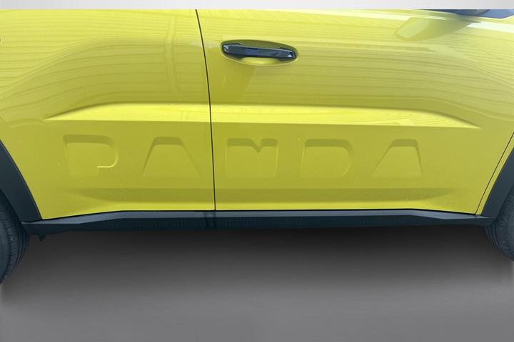 Gul Fiat Grande Panda fra 2025