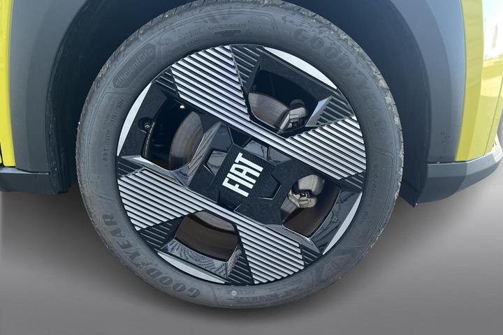 Gul Fiat Grande Panda fra 2025