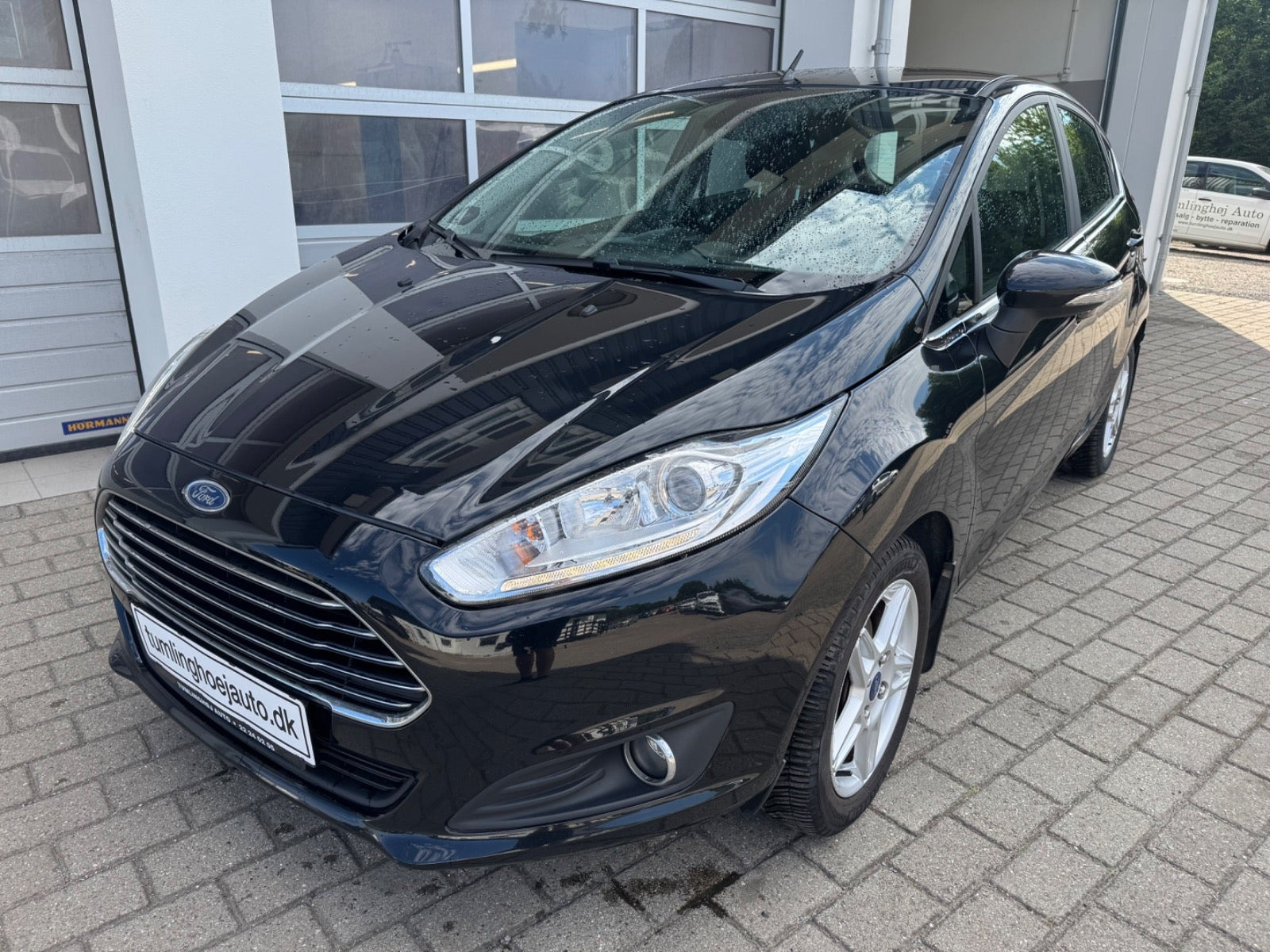 Sort Ford Fiesta fra 2015
