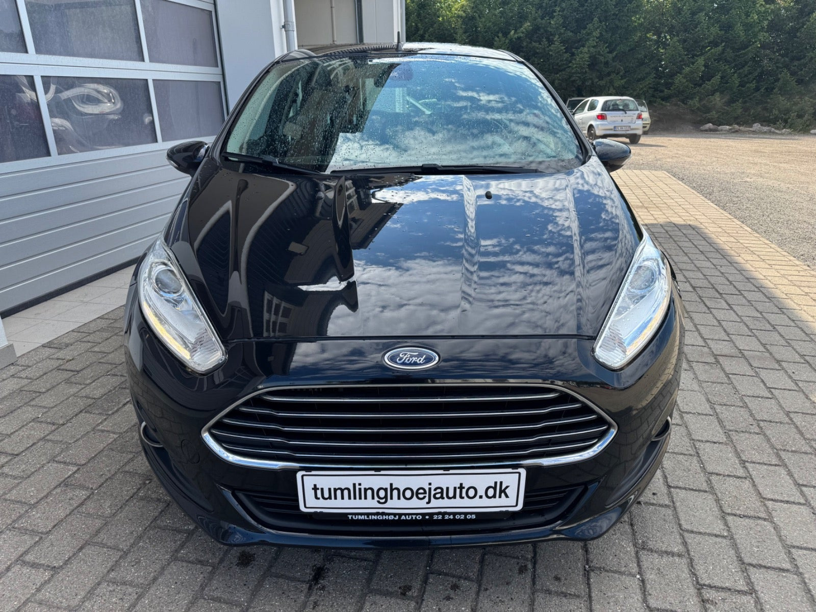 Sort Ford Fiesta fra 2015
