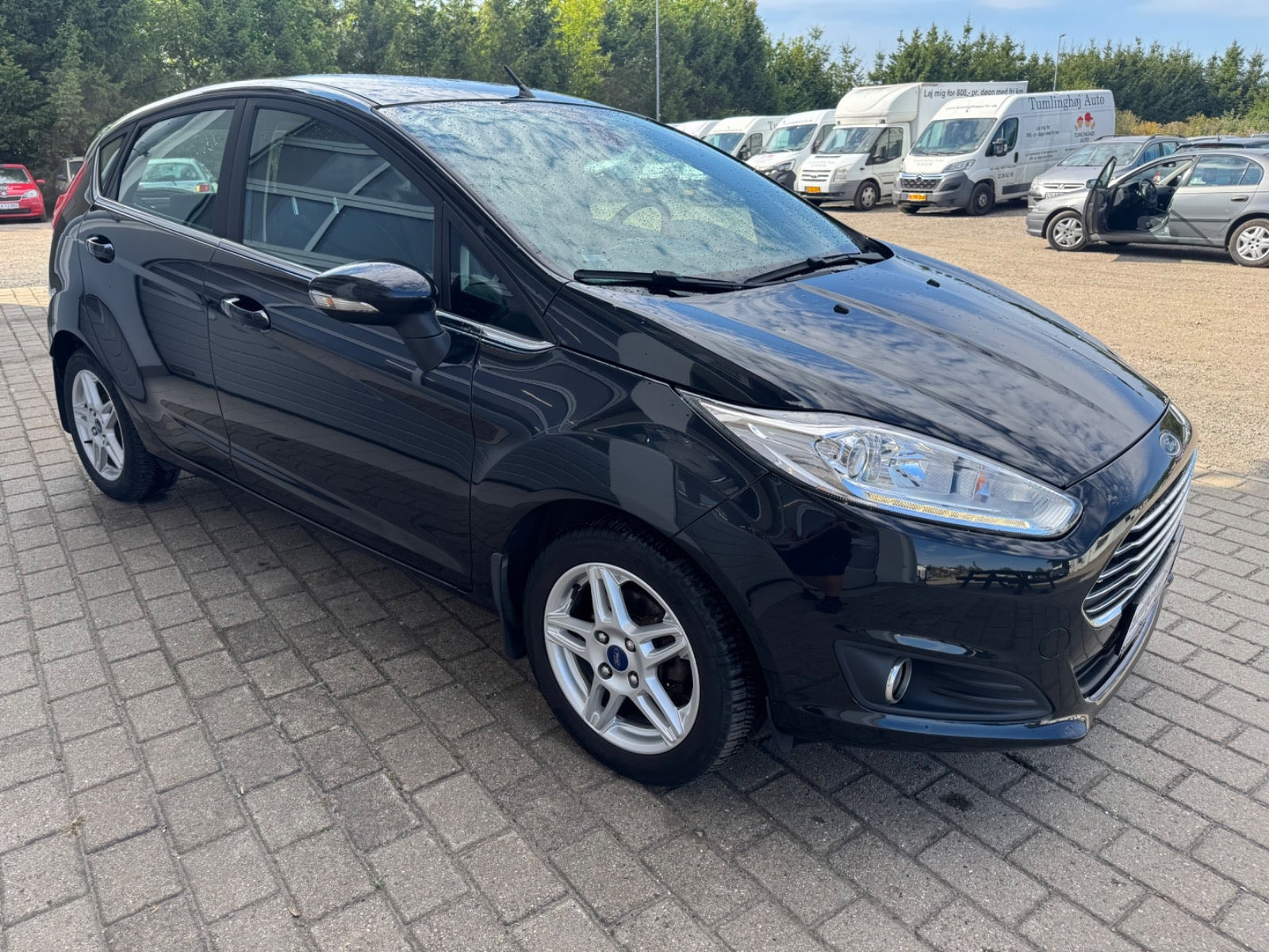 Sort Ford Fiesta fra 2015