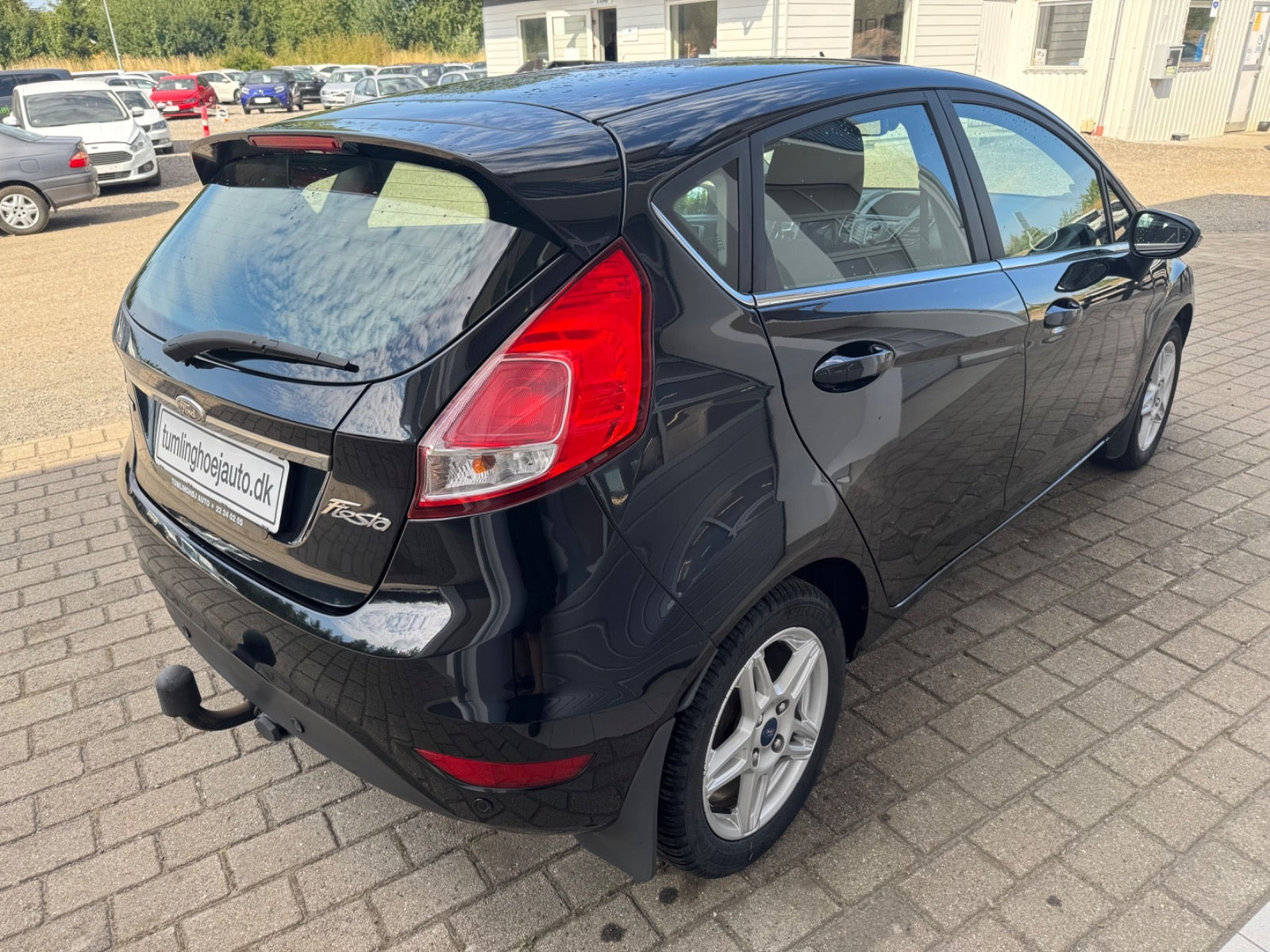 Sort Ford Fiesta fra 2015