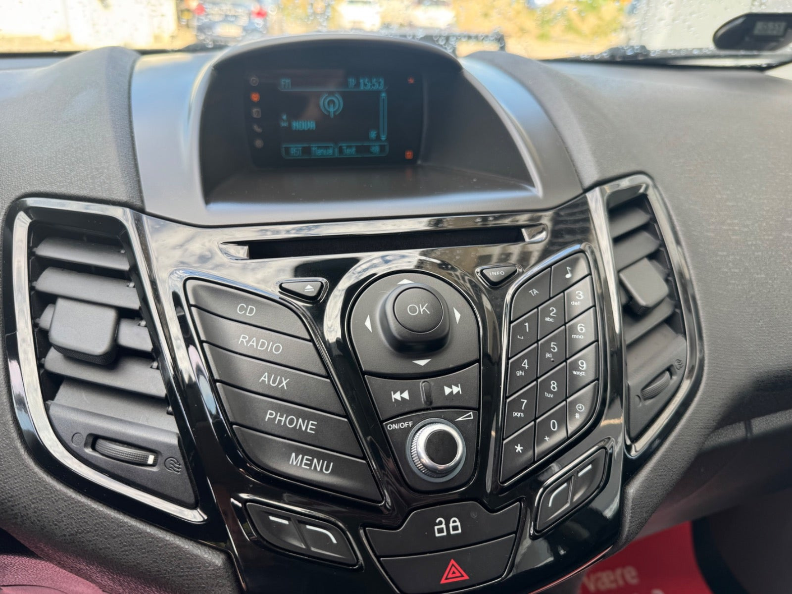 Sort Ford Fiesta fra 2015