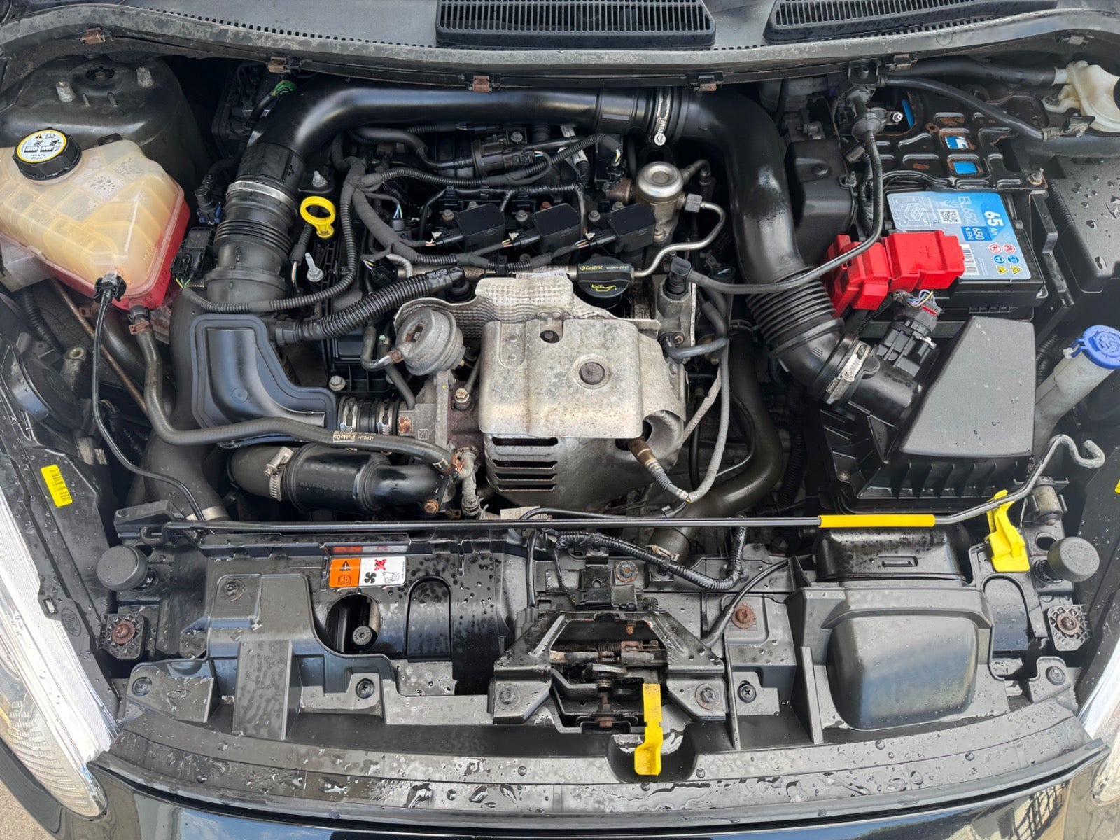 Sort Ford Fiesta fra 2015