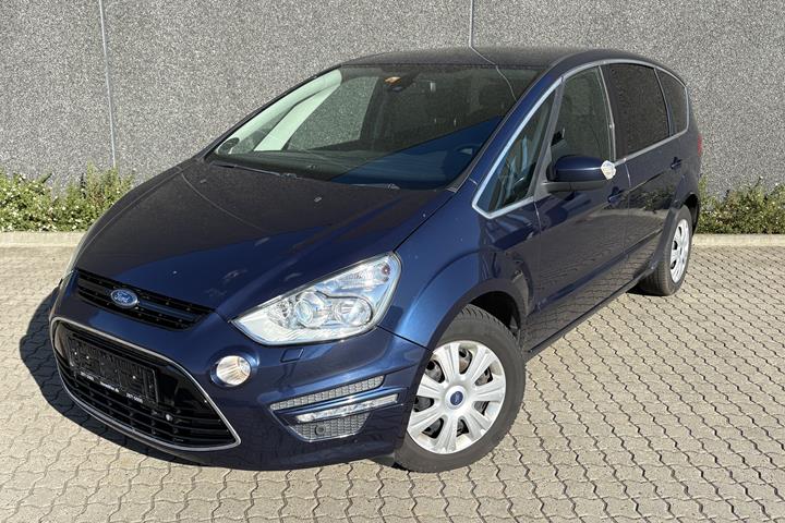 Blå Ford S-MAX fra 2012