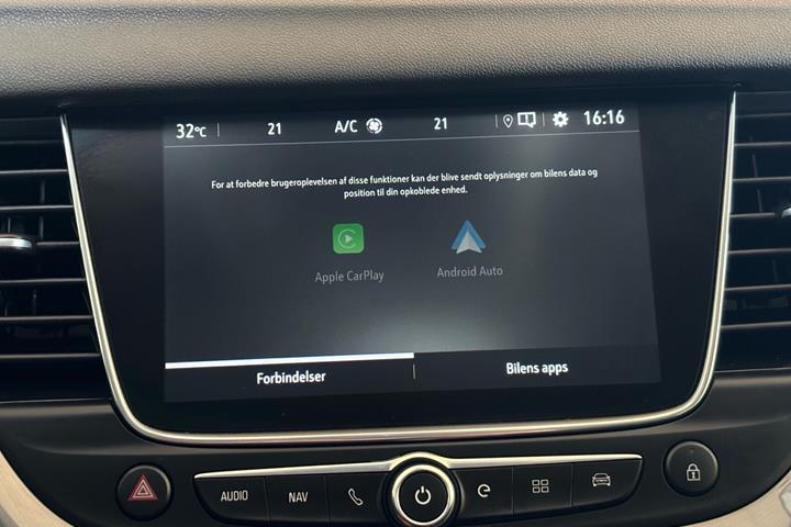 Sort Opel Grandland X fra 2021