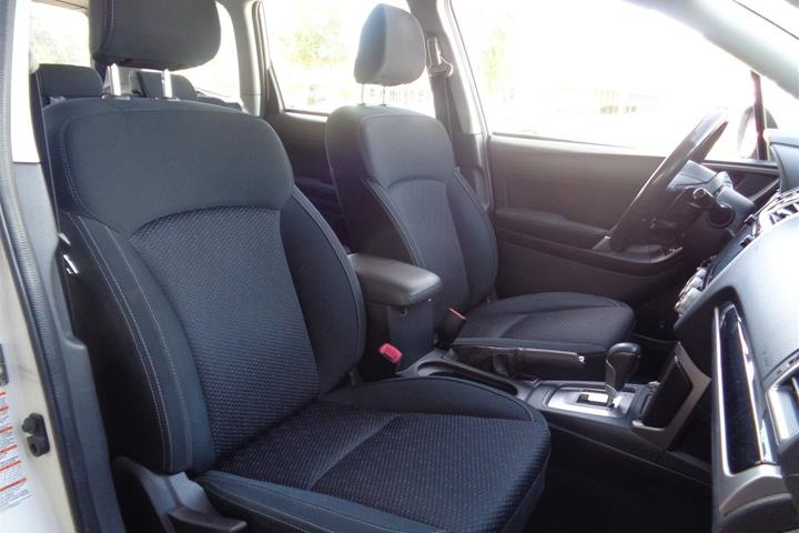 Hvid Subaru Forester fra 2016