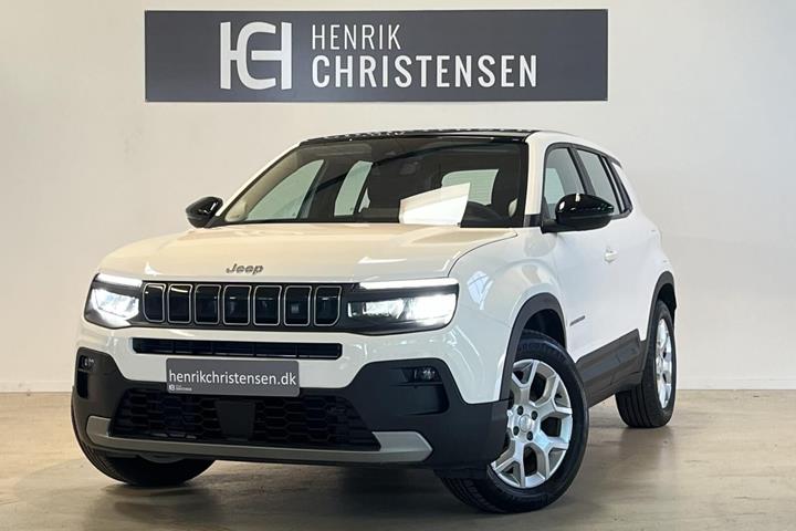 Hvid Jeep Avenger fra 2025