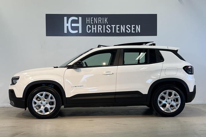 Hvid Jeep Avenger fra 2025