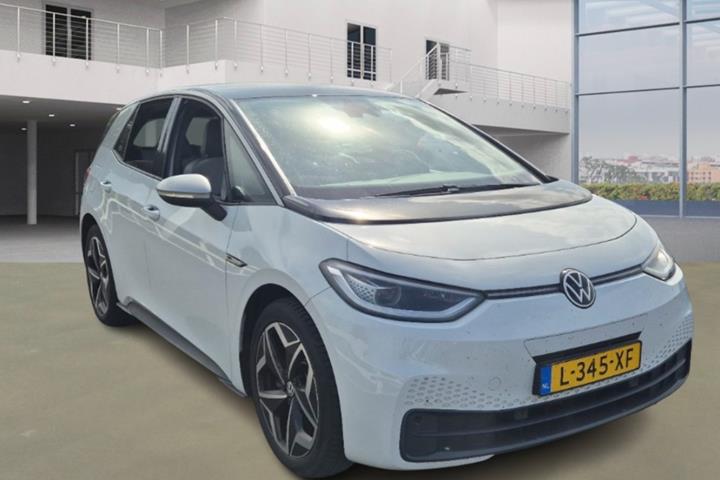 Hvid VW ID.3 fra 2021