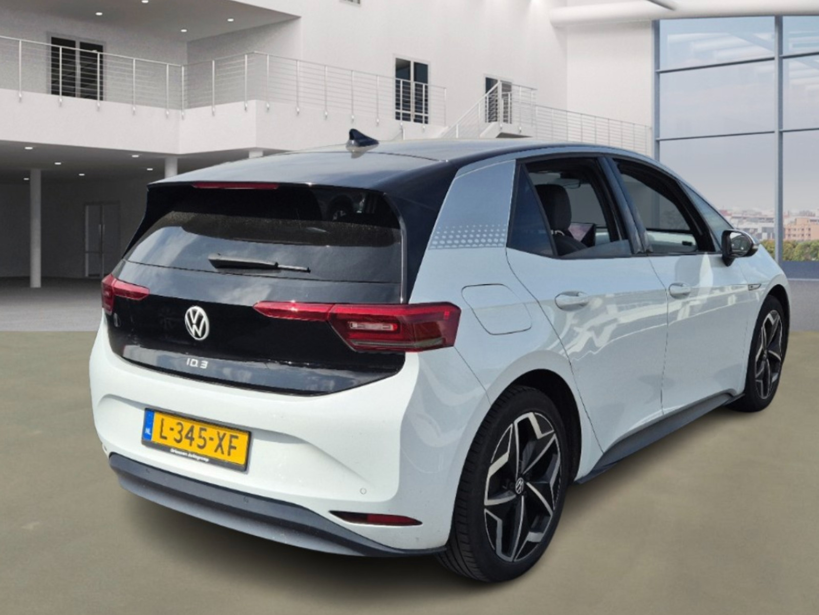 Hvid VW ID.3 fra 2021