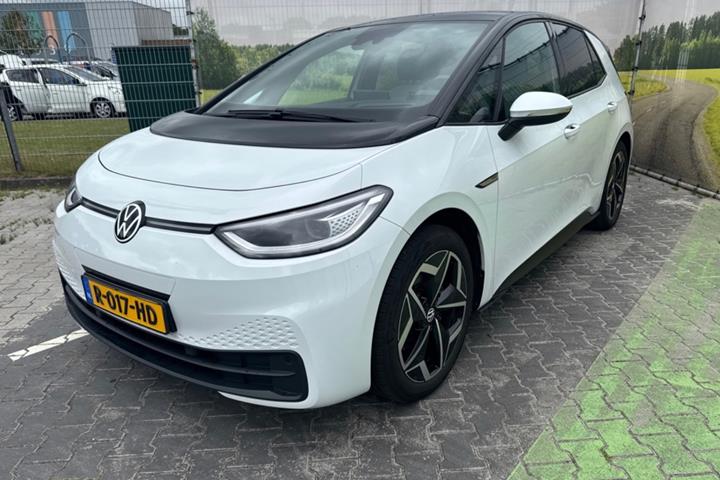 Hvid VW ID.3 fra 2021