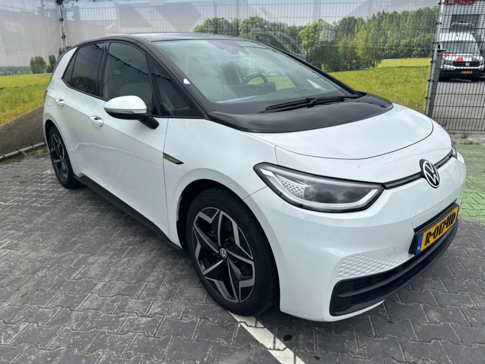 Hvid VW ID.3 fra 2021