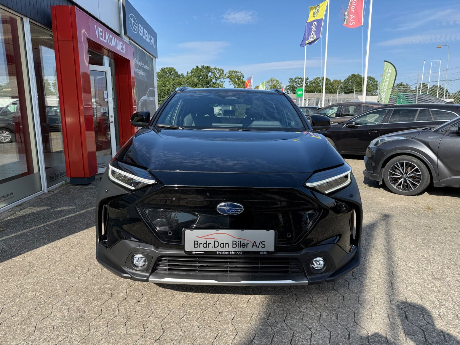 Sort Subaru Solterra fra 2024
