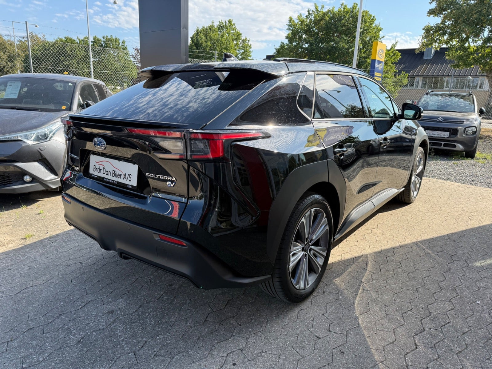 Sort Subaru Solterra fra 2024