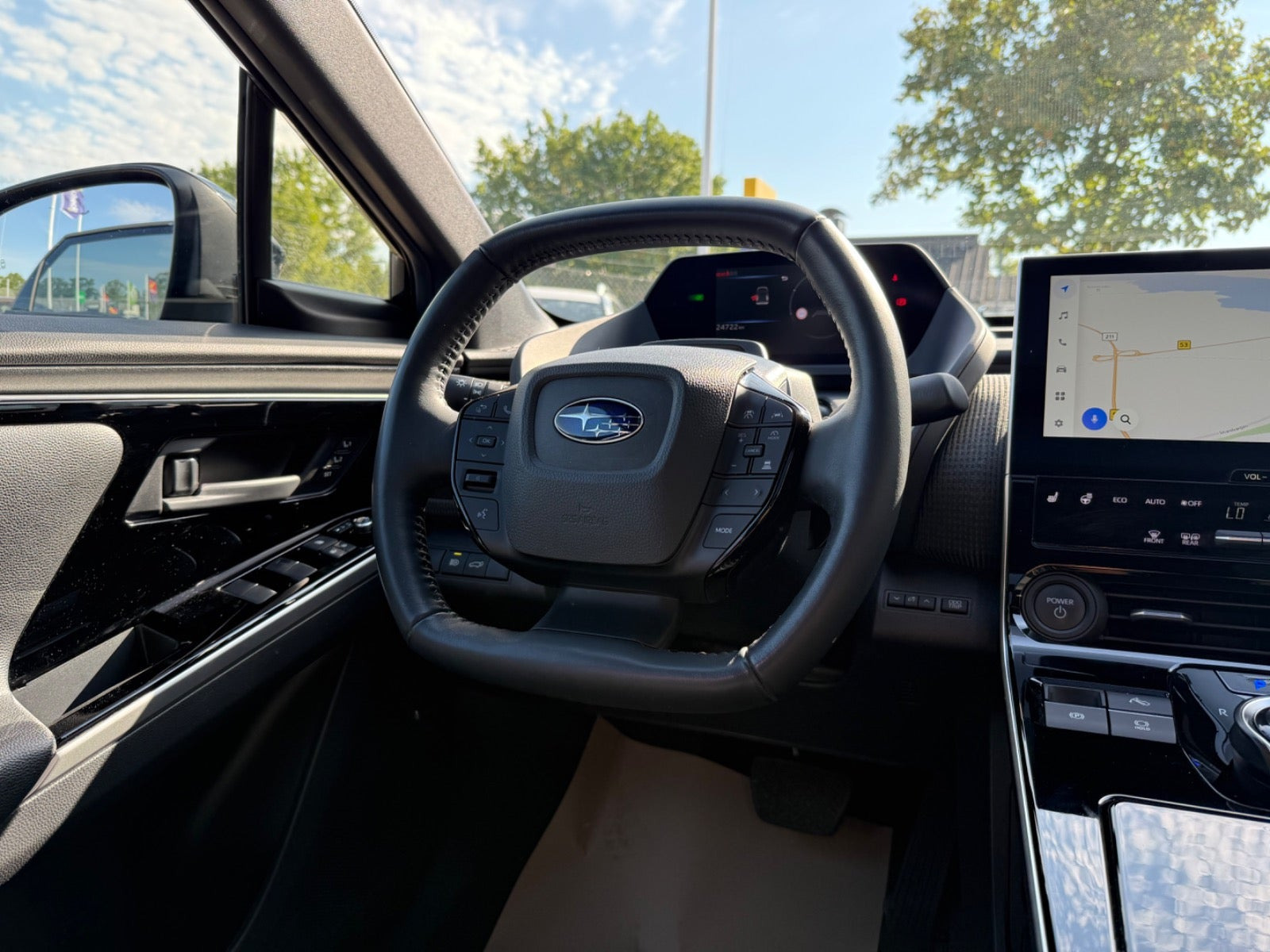 Sort Subaru Solterra fra 2024