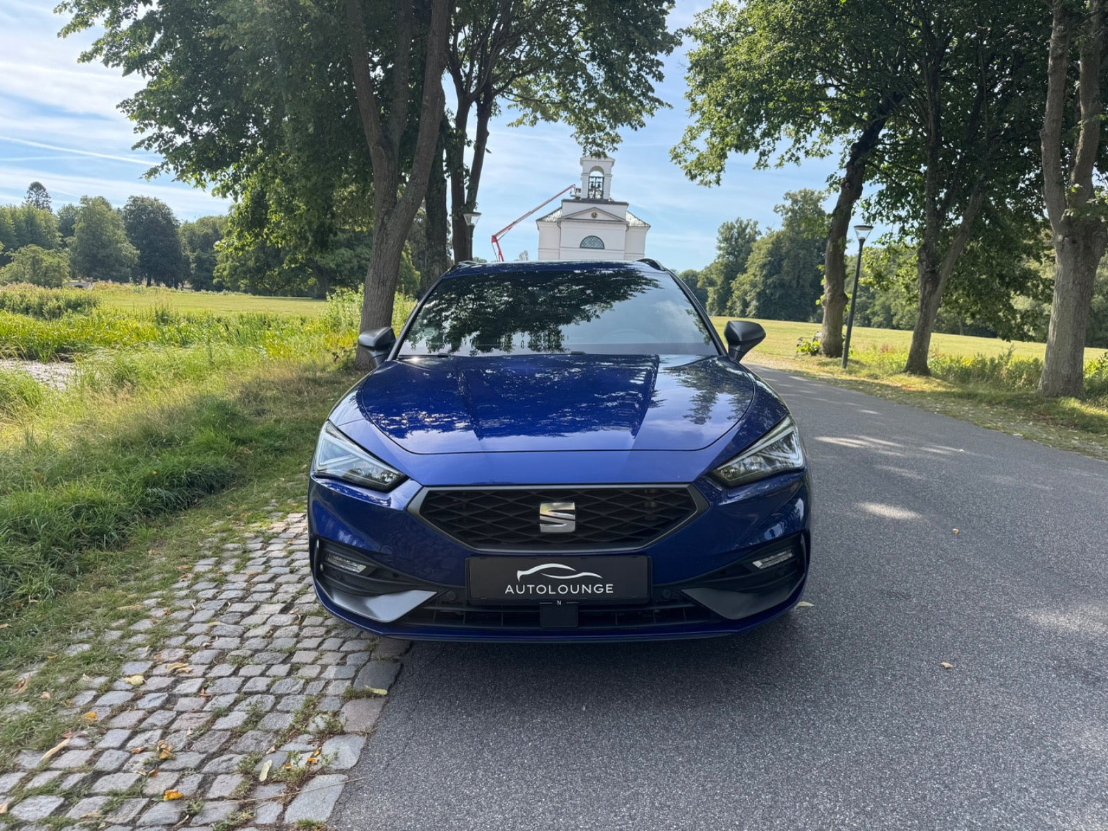 Blå Seat Leon fra 2021