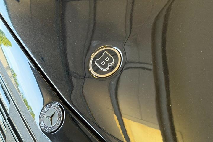 Sort Mercedes S63 fra 2015