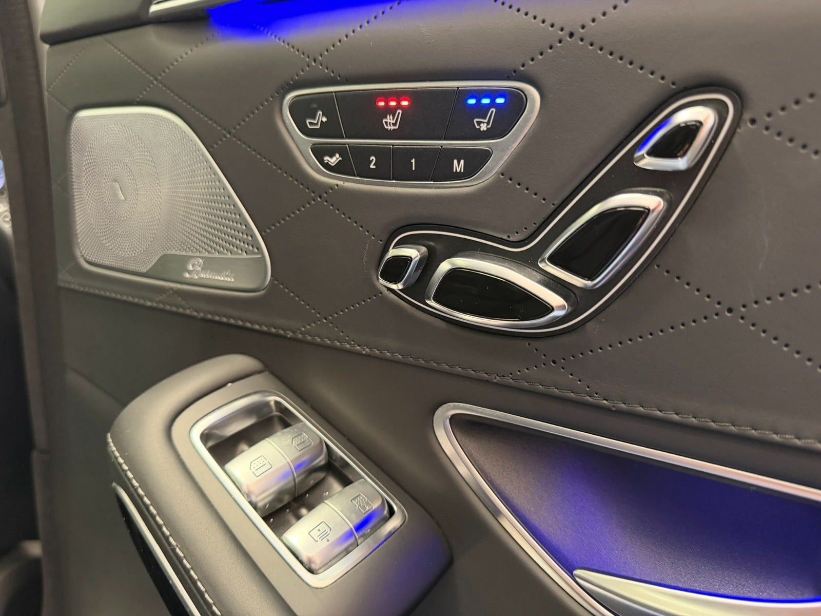 Sort Mercedes S63 fra 2015