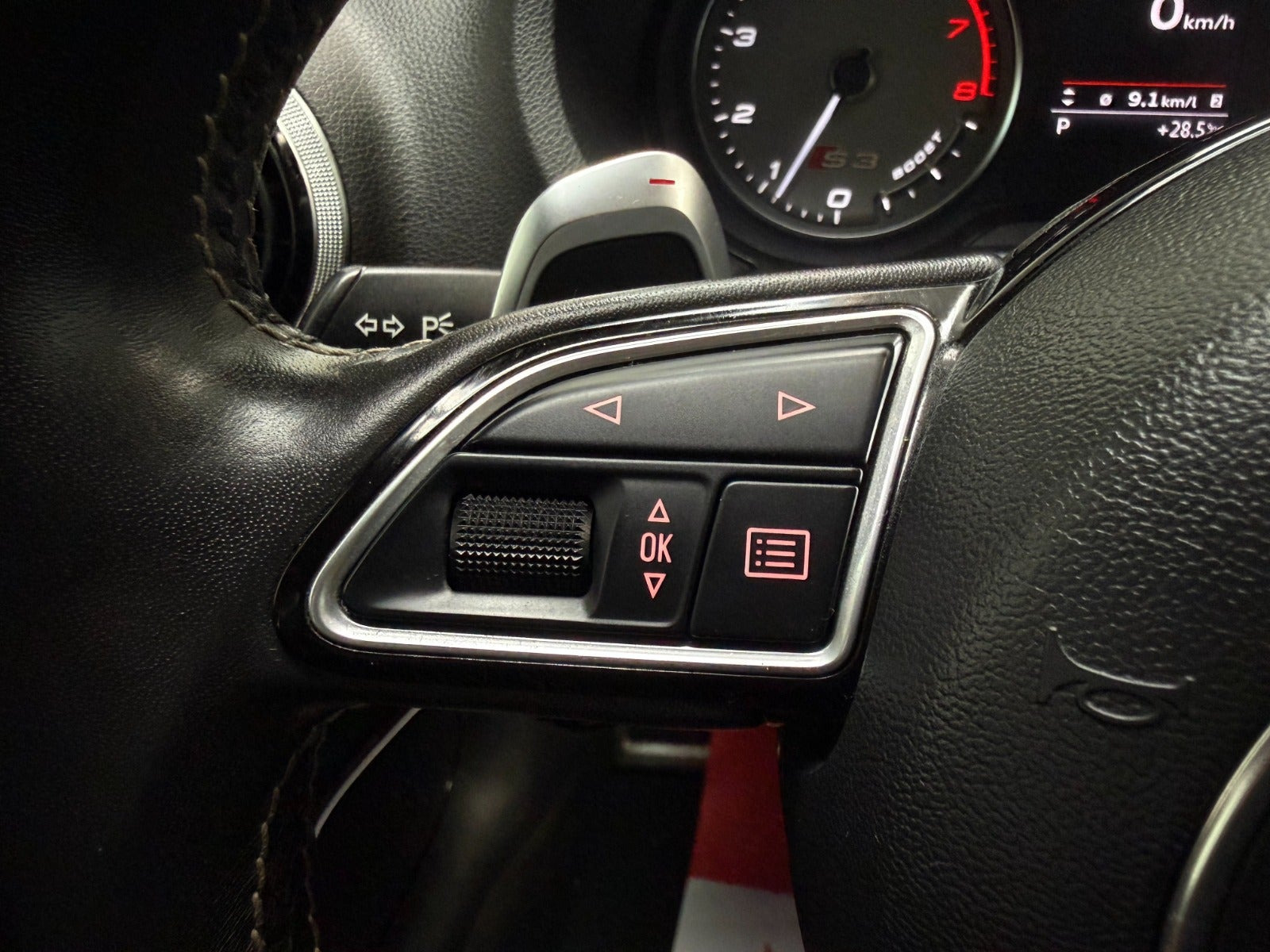 Sort Audi S3 fra 2014