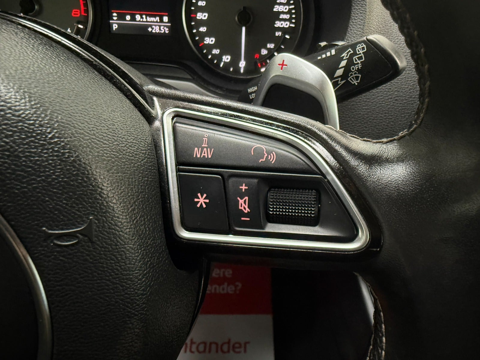 Sort Audi S3 fra 2014