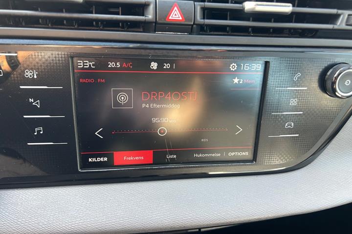 Grå Citroën Grand C4 SpaceTourer fra 2019