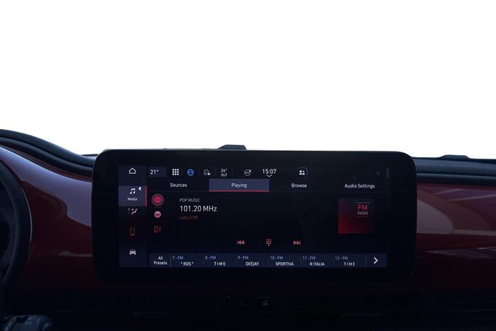 Sort Fiat 500e fra 2025