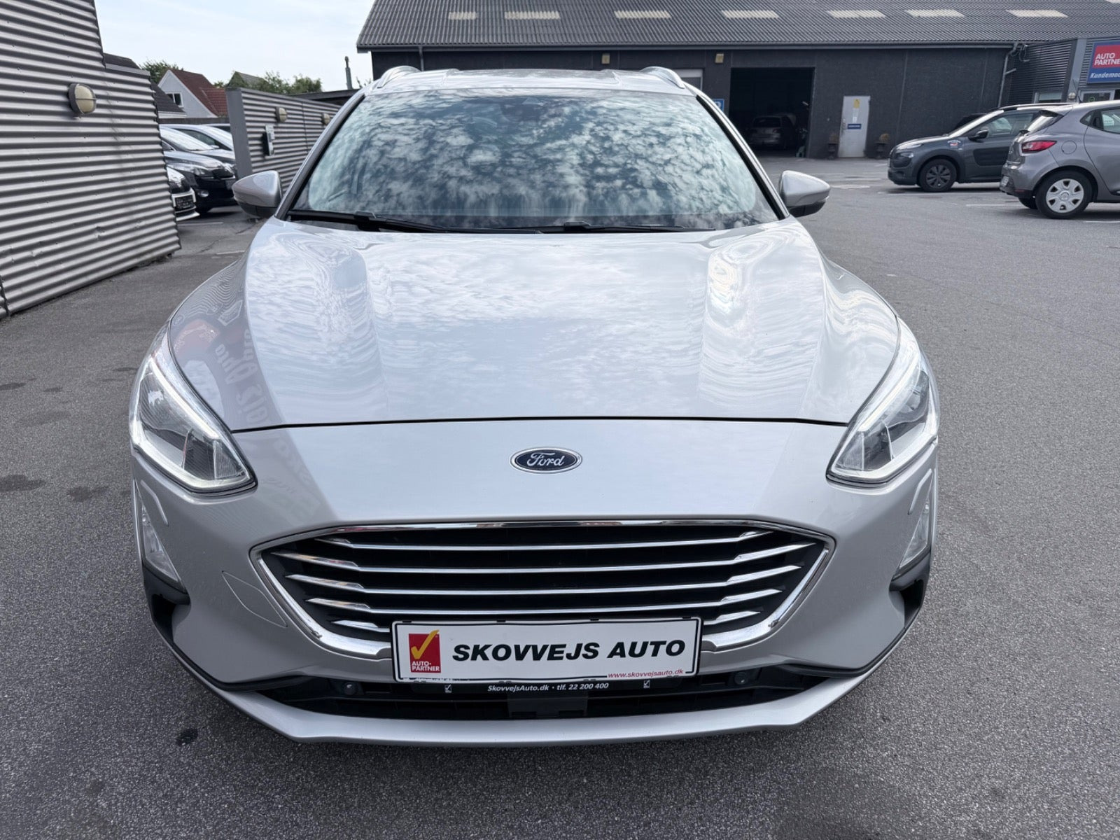 Sølv Ford Focus fra 2019