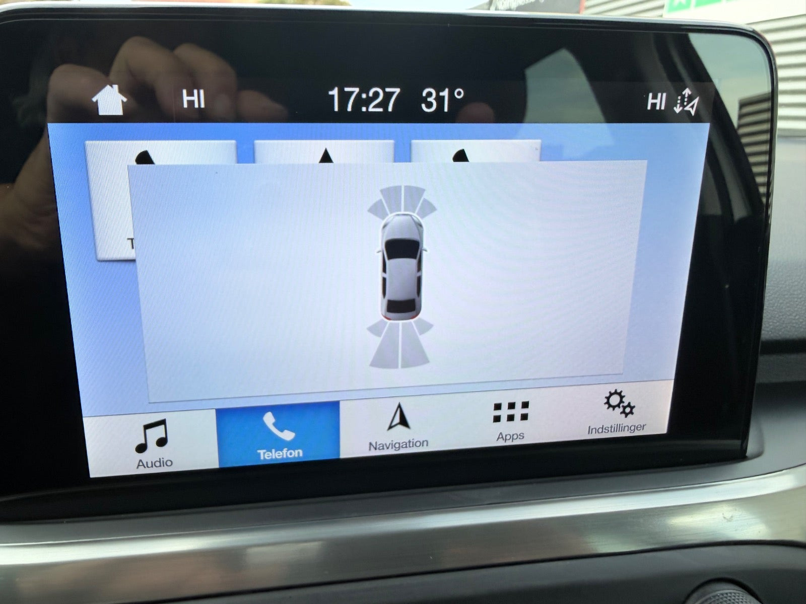 Sølv Ford Focus fra 2019