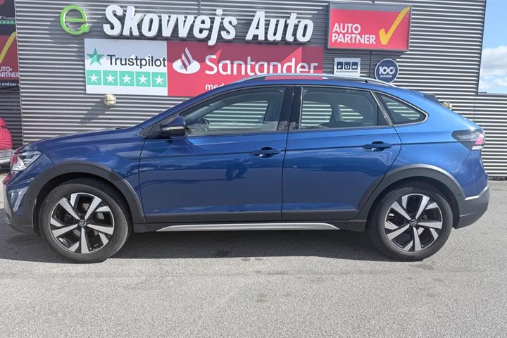 Blå VW Taigo fra 2023