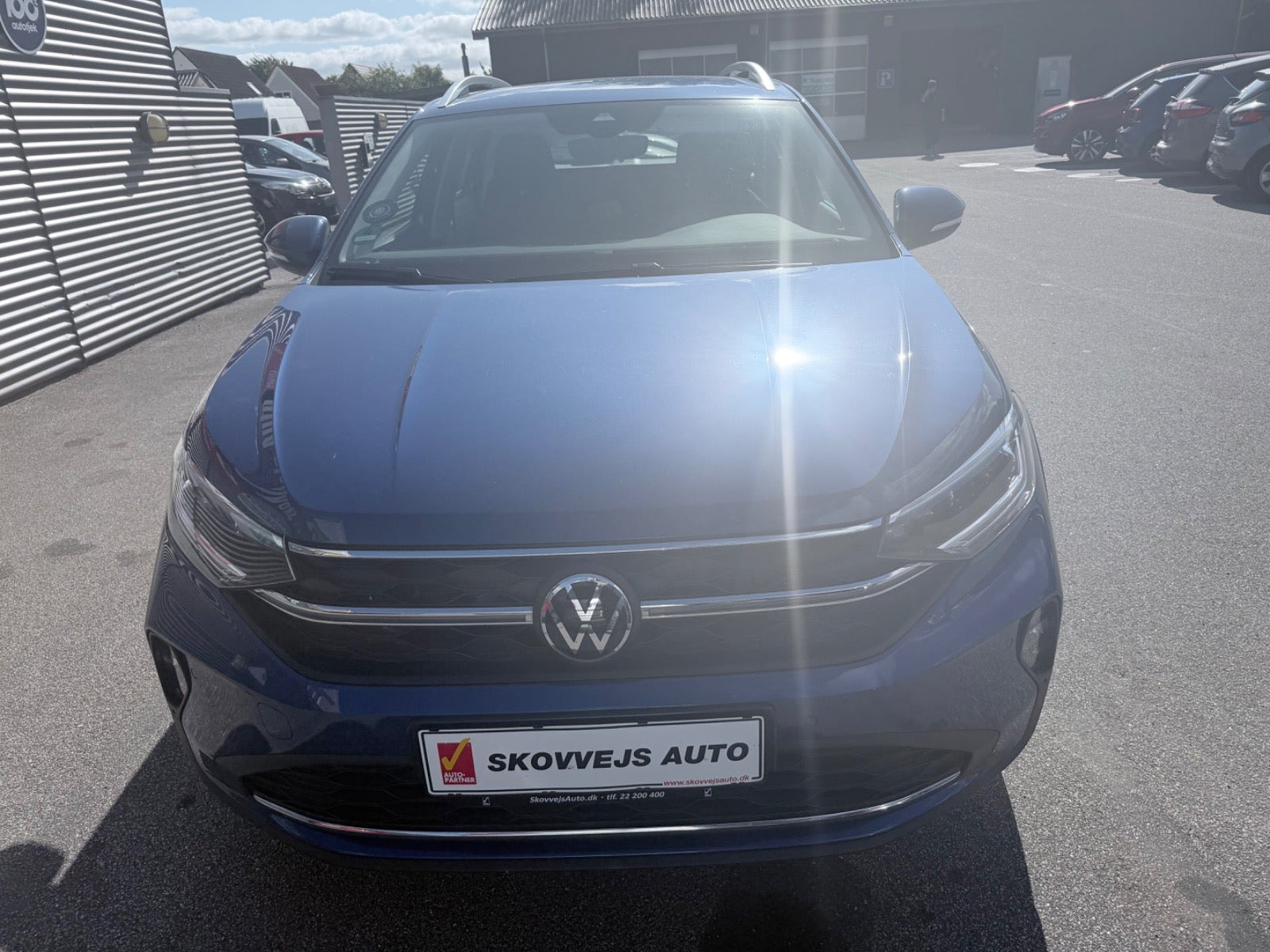 Blå VW Taigo fra 2023