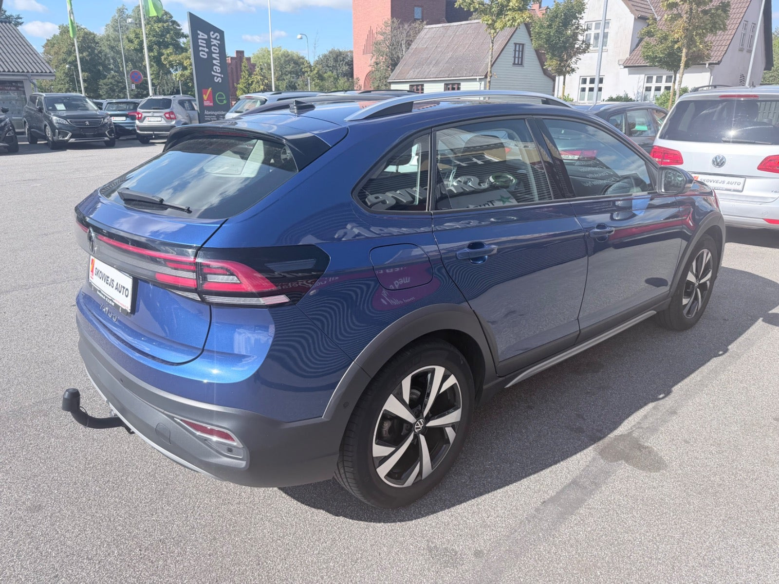 Blå VW Taigo fra 2023