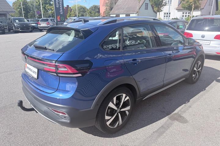 Blå VW Taigo fra 2023