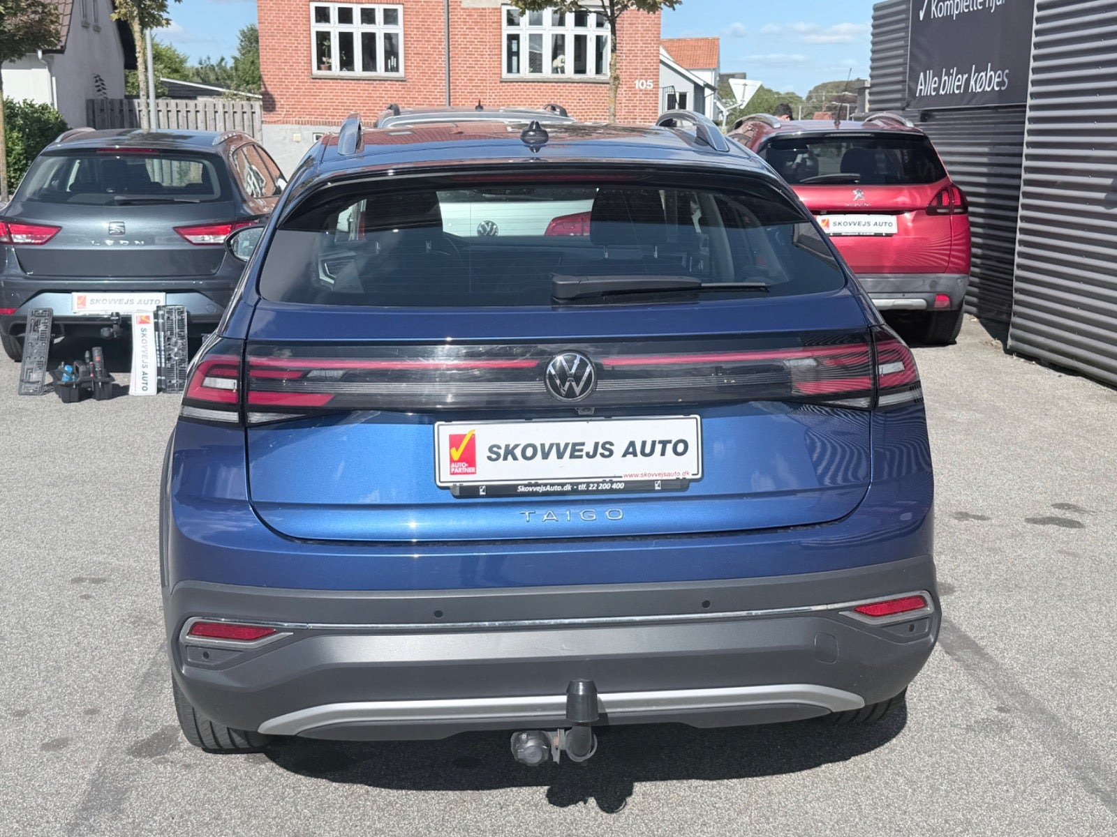 Blå VW Taigo fra 2023