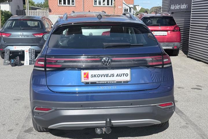Blå VW Taigo fra 2023