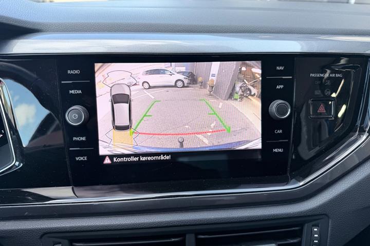 Blå VW Taigo fra 2023
