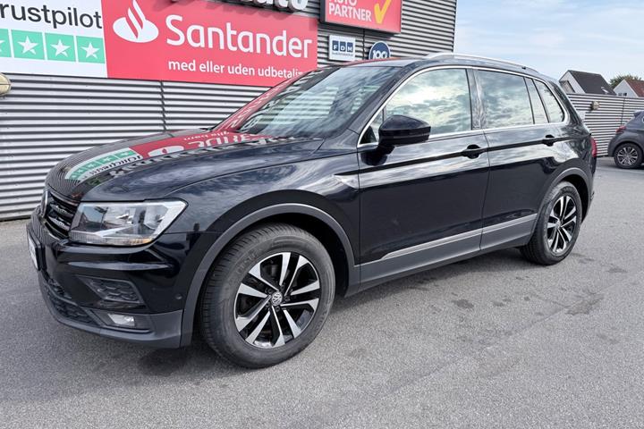 Sort VW Tiguan fra 2020
