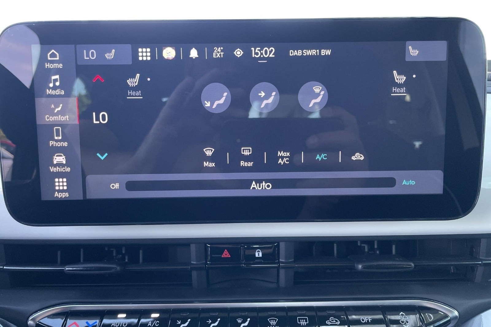 Hvid Fiat 500e fra 2023
