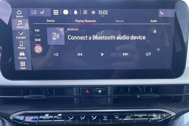 Hvid Fiat 500e fra 2023