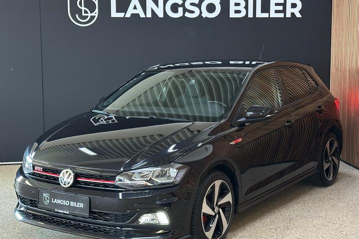Sort VW Polo fra 2019