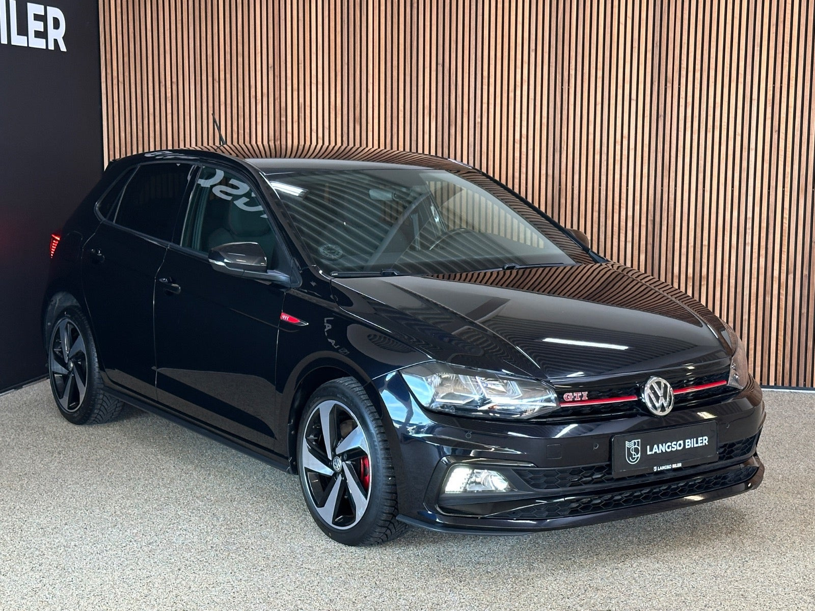 Sort VW Polo fra 2019
