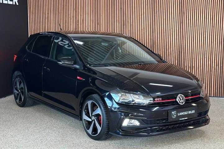 Sort VW Polo fra 2019